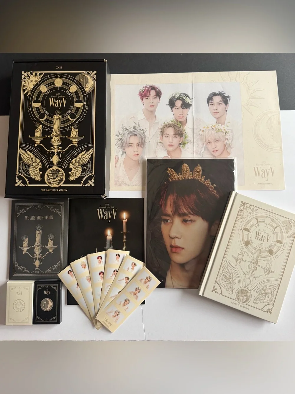 Official WayV (NCT) 2023 Season's Greetings Box Set - Near Complete + 6 POBs